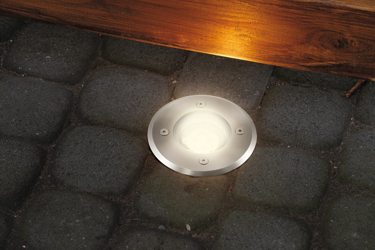 HEITRONIC - Bodeneinbaustrahler POTSDAM rund