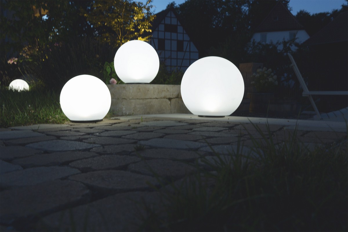 HEITRONIC - Solar LED Kugel BOULE 300mm
