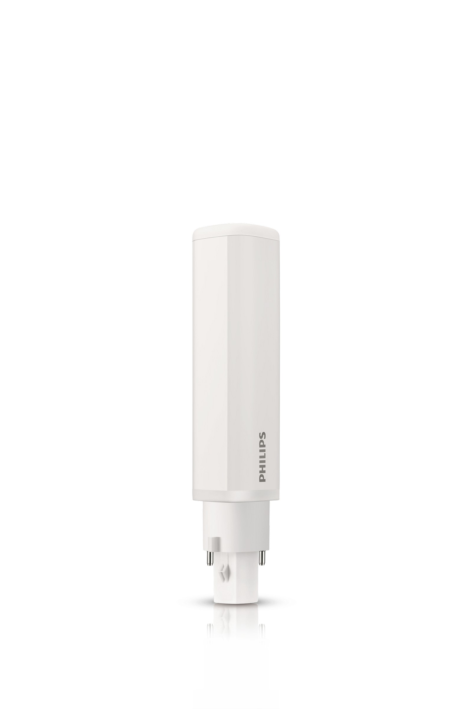 Philips CorePro Kompaktlampe LED PL-C 6,9 Watt 830 3000 Kelvin warmweiß 2P G24d-2 KVG/VVG 230 Volt Länge wie 18 Watt 2P)