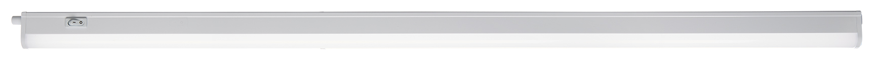 HEITRONIC - LED Lichtleiste FRANKFURT 13 Watt starr 849x36x22,8mm 4000 Kelvin inkl Anschlussleitung Verbindungsleitung Clips