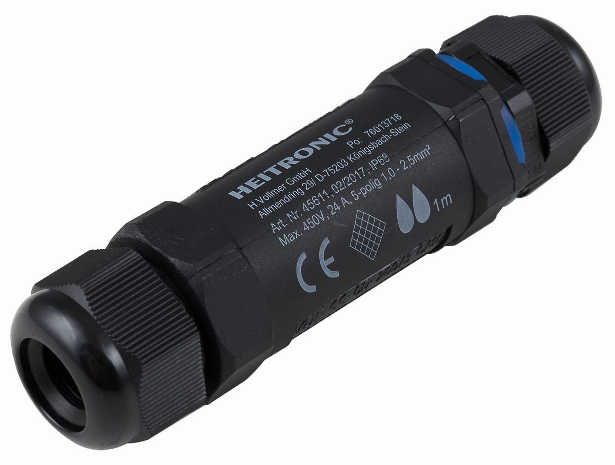 HEITRONIC - Kabelverbinder 5-polig IP 68